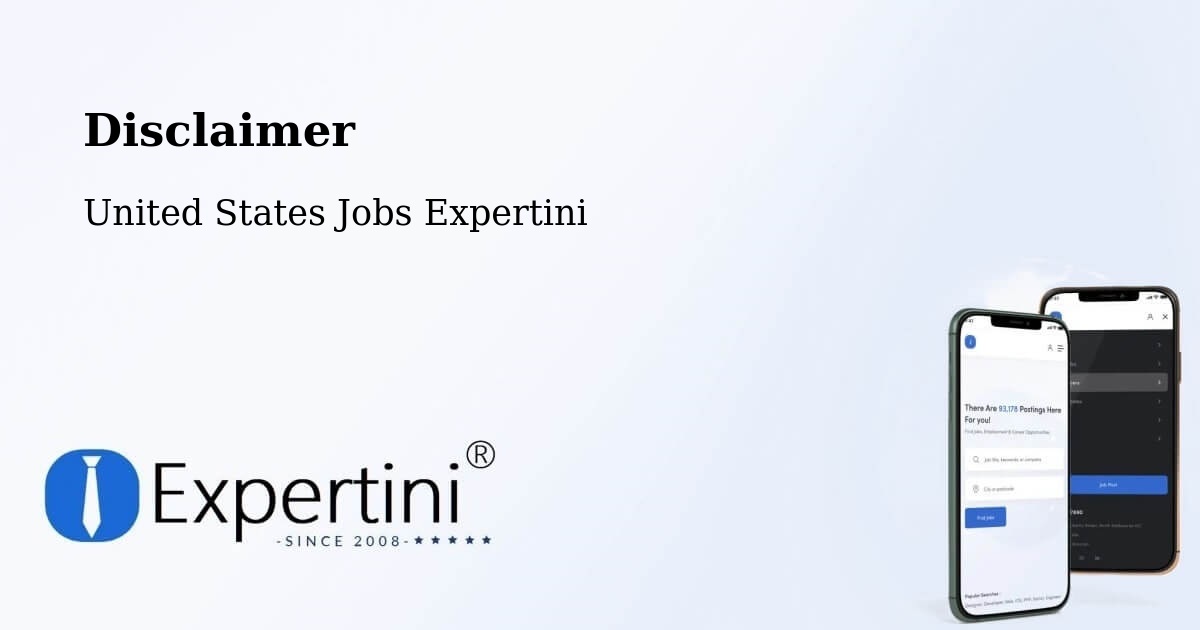 Disclaimer – Forest - United States Jobs Expertini