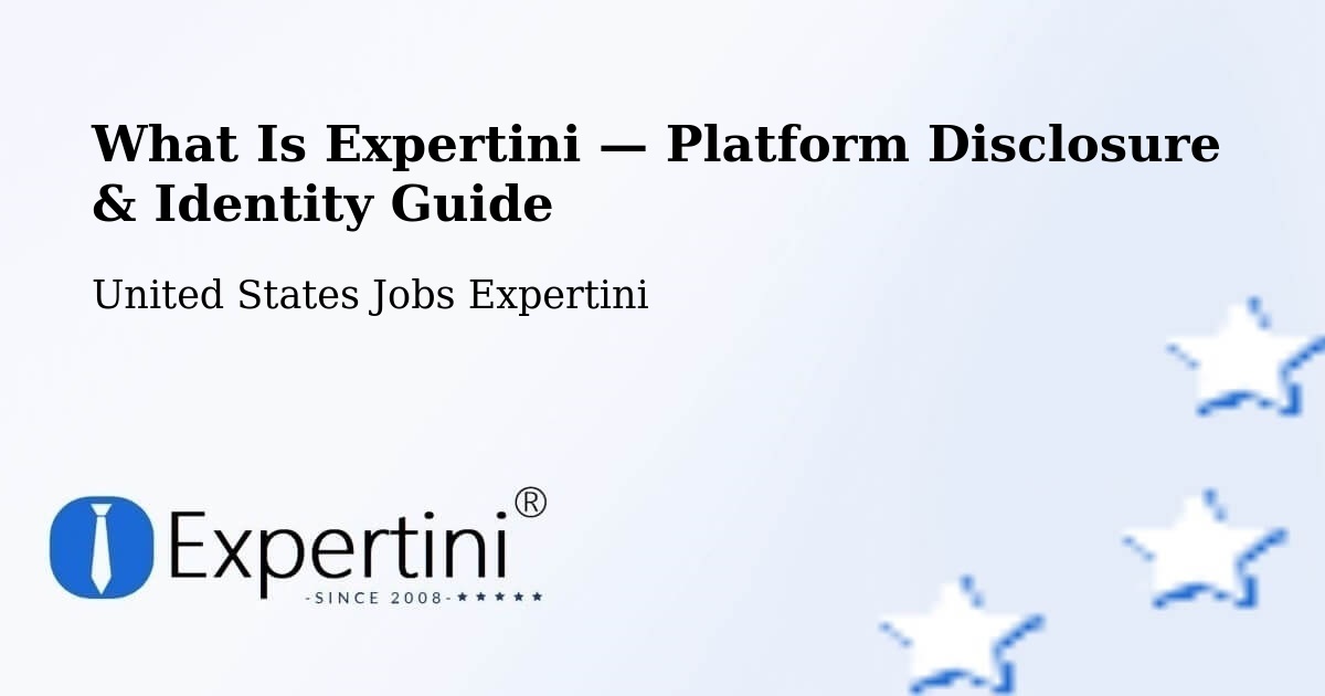 What Is Expertini — Platform Disclosure & Identity Guide – Forest